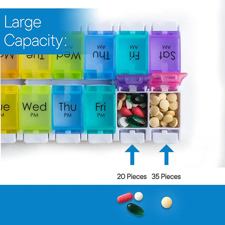 Weekly Pill Box15