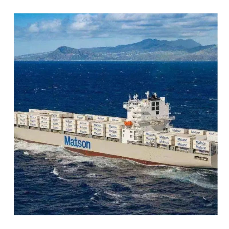 fba amazon matson fast shipping container shipping from China to CA canada transport