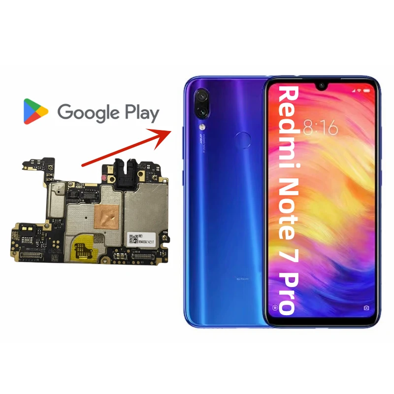 mi note 7 pro motherboard second hand