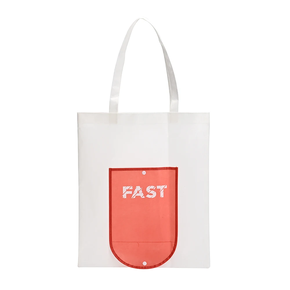 Wholesale Eco Tote Bag Custom RPET Personalized Grocery Shopping Tote Reusable Novelty Gift Promotional Tote Bag supplier