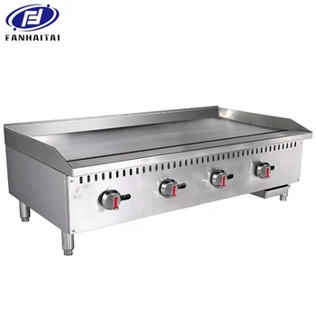 ETL certificate Commercial Kitchen Equipment 48" Tabletop Gas Flat Top Hamburger Grill Griddle (HLRG-1200)