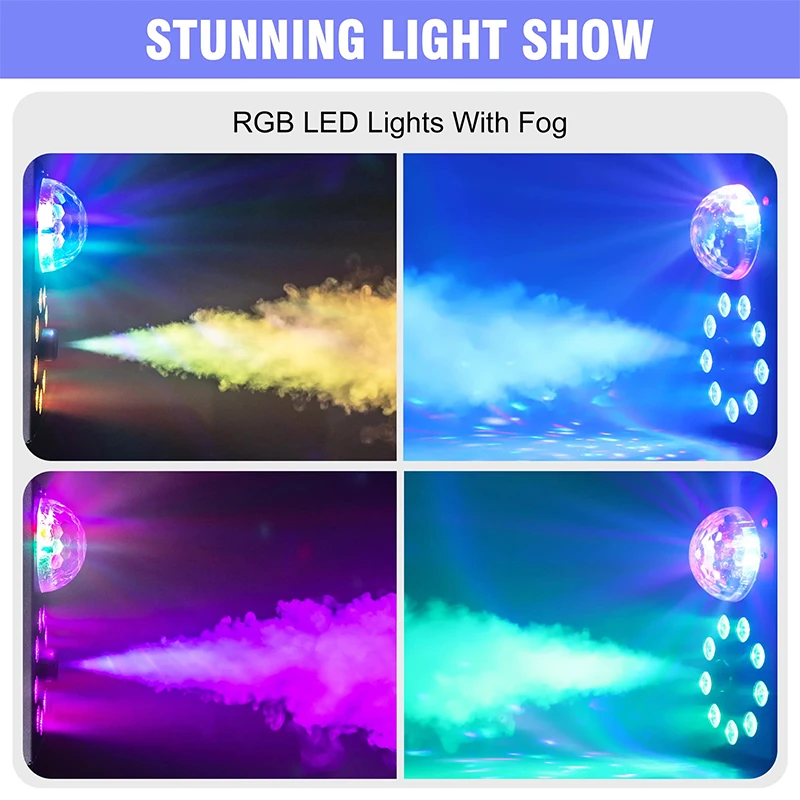 Sailwin FOG-700 700W LEDフォグマシン 煙発生器 リモコン付き DJ