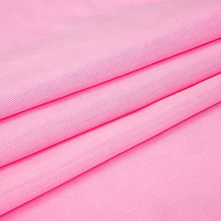 C18 Cupro ребро сплошного цвета 46% 54% Вискоза ткань