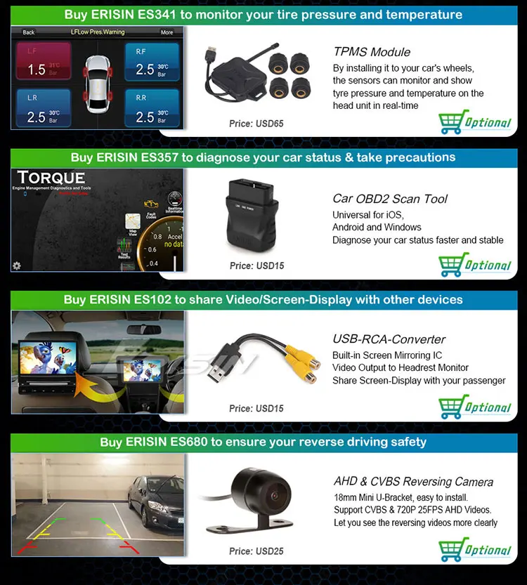 EU Erisin ES8570D 8-Core Android 13.0 Autoradio GPS Wireless CarPlay DTV DSP per Fiat DUCAT CITROEN JUMPER USB Schermo diviso_voghion.com