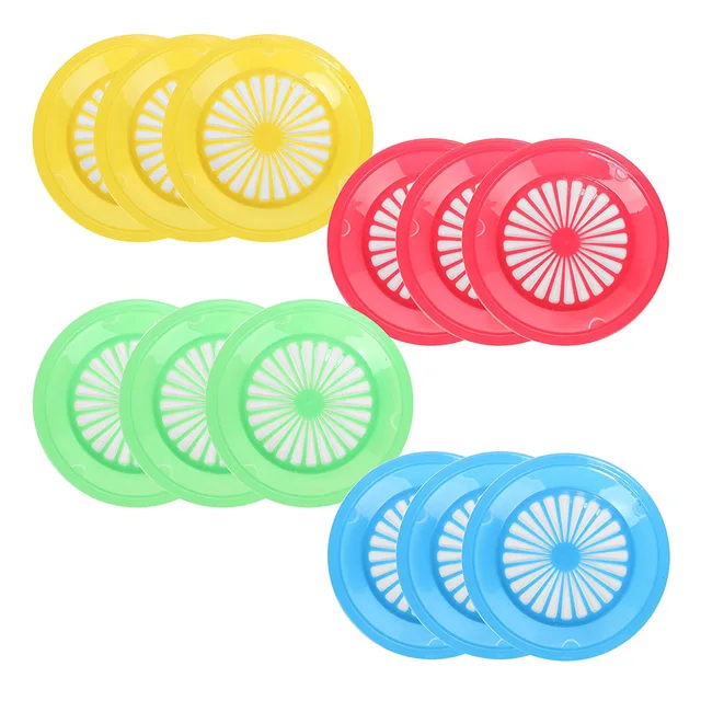 10 Inch Round Paper Dinner Plate Trays Plastic Dinner Plates Reusable Barbecue Trays