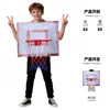 Basketball backboard clothing for children