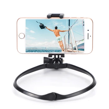 KingMa-BMGP329 for GoPro Hero 10/9/8/7/6 Collar Hanging Neck Bracket for DJI OSMO Action Phone Shooting Video Bracket Holder detail image