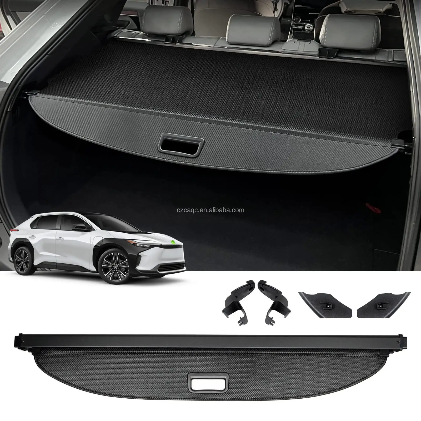 Car Accessories Tonneau Cover Retractable Trunk Cargo Luggage Security ...