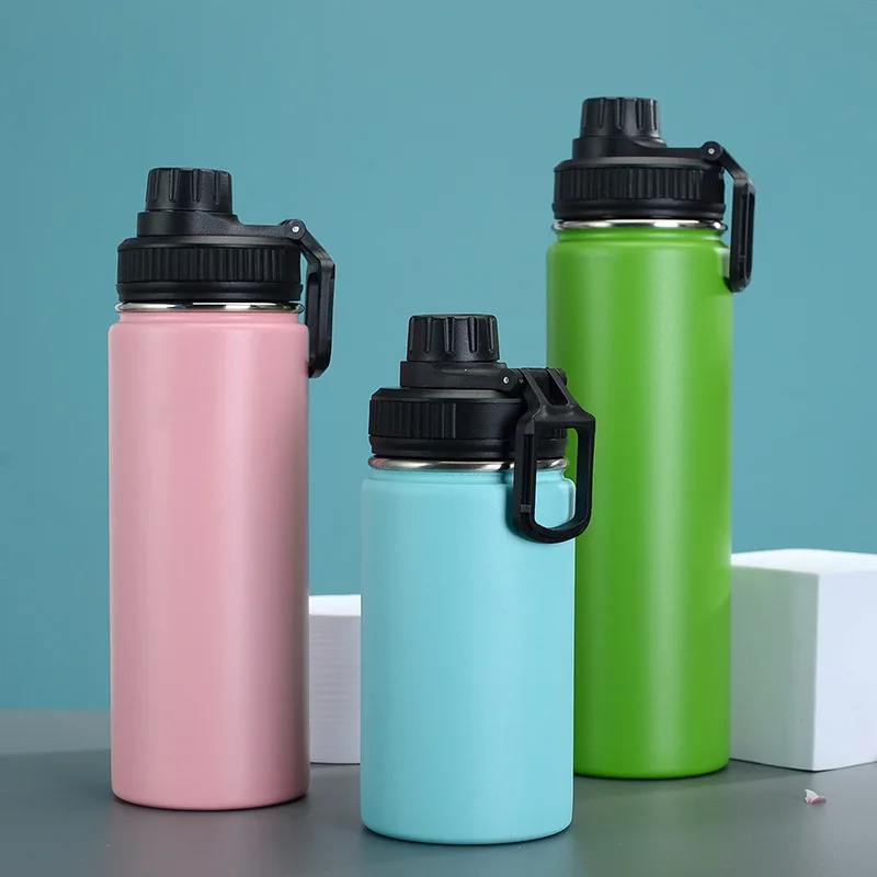 750ml 1000ml 1200ml 1900ml Stainless Steel Custom logo Insulated Sport Waterbottles With Lid