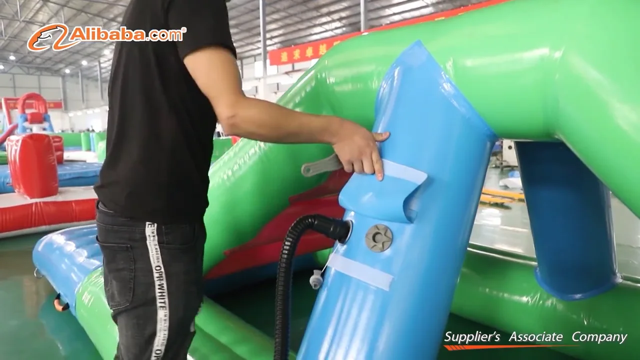 Commercial Pvc Tarpaulin Inflatable Water Playground Aquatic Sport ...