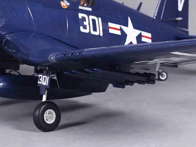 FMS 1400mm F4U Corsair Blue PNP RC爆撃機 | 4250 KV540ブラシレス