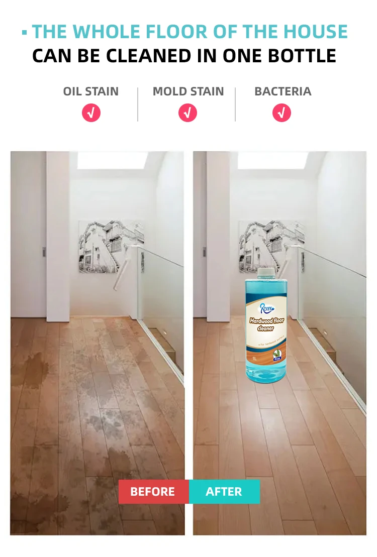 Popular High Quality Pine Scent Surface Mopping Liquid Detergent Manufacturer 1L Floor Cleaner