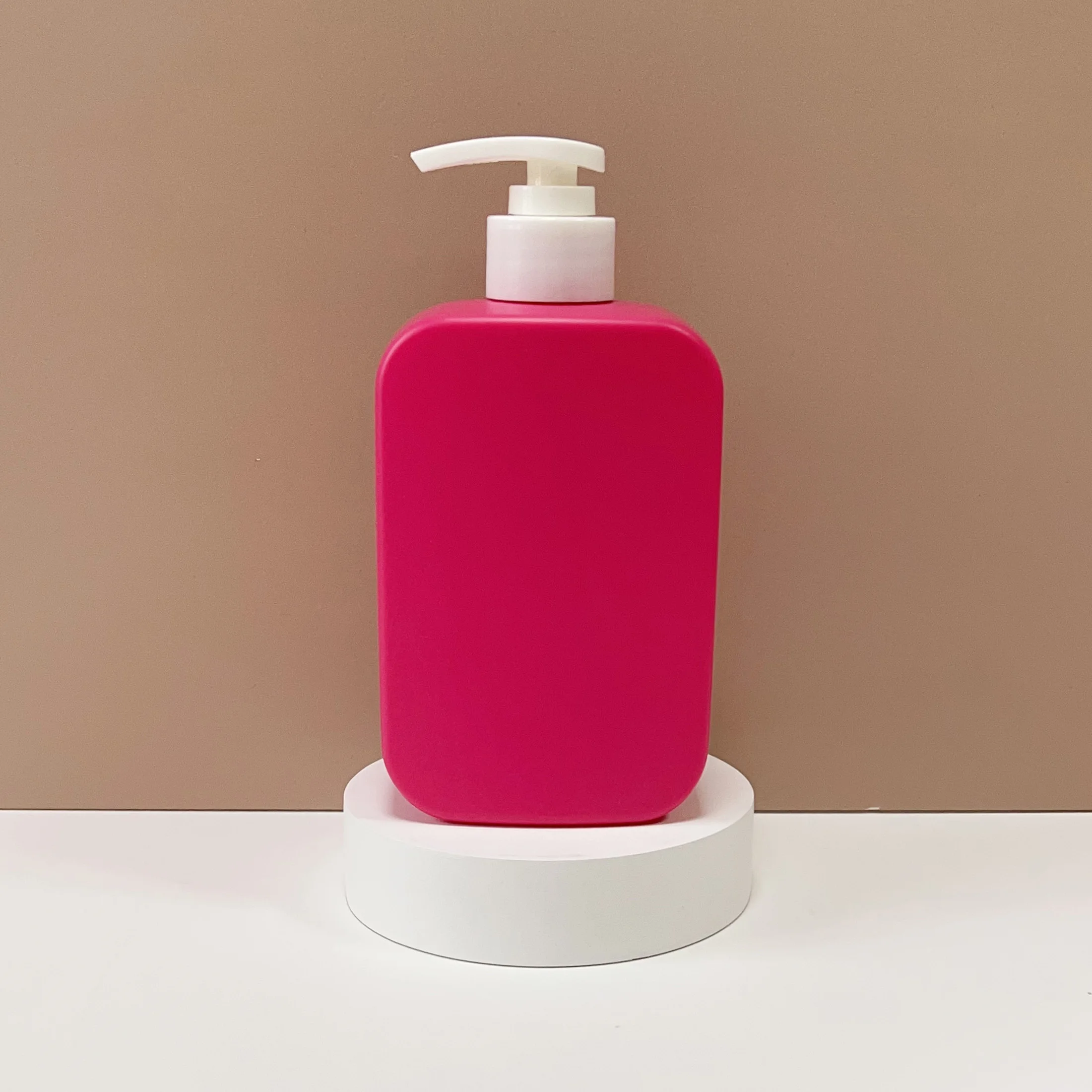 450ml HDPE Shampoo Packaging Plastic Recycling Lotion Pump Shampoo Cosmetic Lotion Bottle Hand Sanitizer Bottle