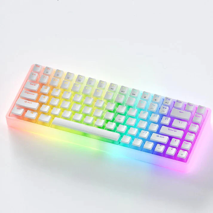 CNC Manufacturing Custom Split Aluminium Metal Case CNC Machining Mechanical Gaming Keyboard Service