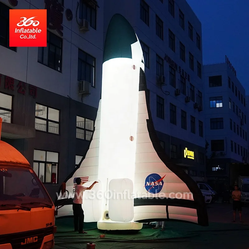 Giant Inflatables Space Shuttle Advertising Custom Inflatable Big Inflatable Rocket