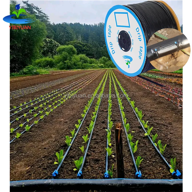 Agricultural Drip Pipe for Irrigation System Double Emitter Water Dripping Tape