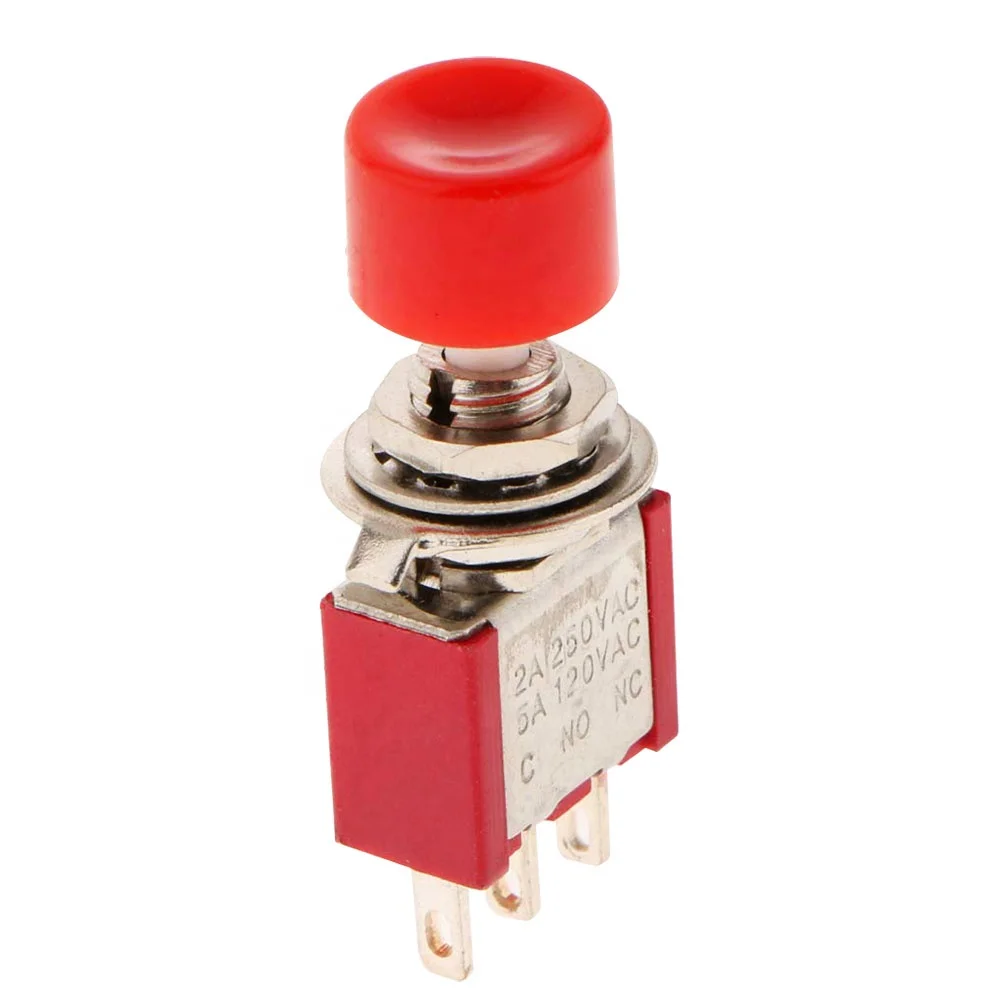 Details about  / 2pcs 3Pin DS-612 6mm Mini Momentary Automatic Return Push Button Swi/_f^fd