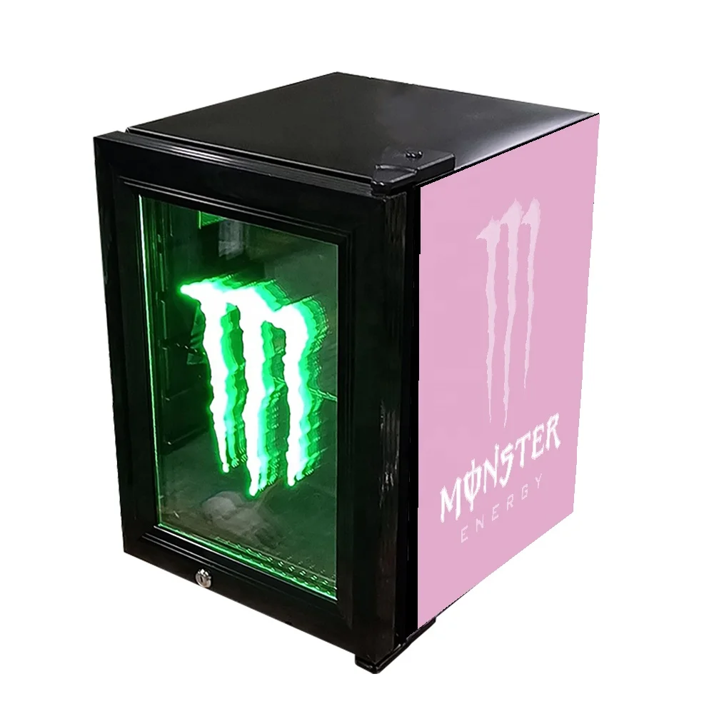 Monster Mini Fridge with LED Light – Energy Star Rated Beverage