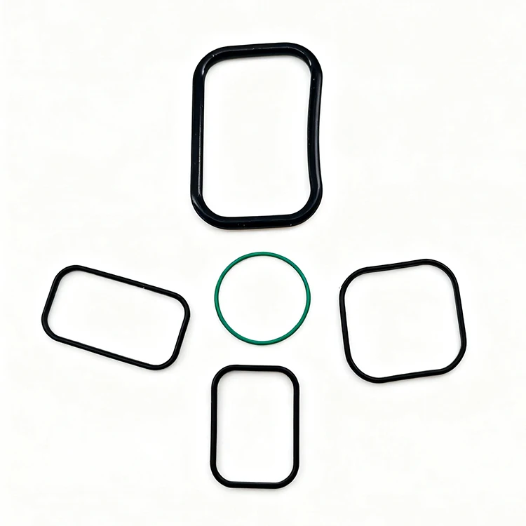 Heavy-Duty Custom-Sized Silicone Sealing Rings for Industrial Pumps/Valves/Compressors High-Pressure Fluid Sealing