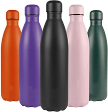 Hot Sale 650ml Customized Logo Spout Lid for Sports and Fitness for Children Kids School Hot Water Vacuum Insulated Water Bottle