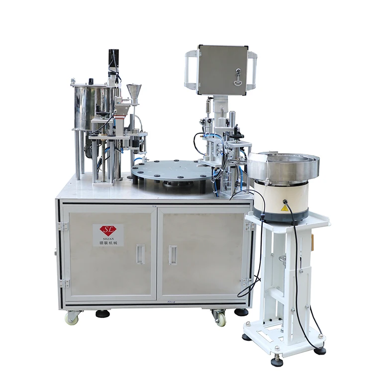 SiLian Colorful Eyeliner Pencil Filling Machine Colourful Liquid White Making Cosmetic Manufacturing Machinery for Lip Liner