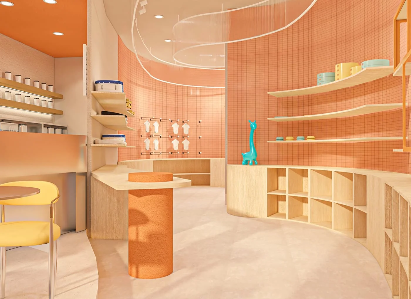 Modern Pet Shop Interior Design Upscale Pet Store Setup Premium Pet ...