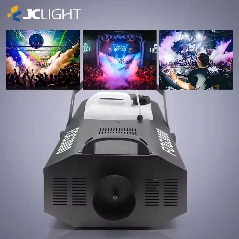 3000W Electric Metal Stage Effect Big Smoke/Fog Machine DMX512 Remote Control for Stage Concert DJ Night Club