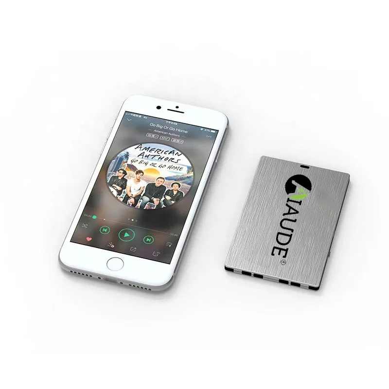 Best Seller Mini Flat Pocket Credit Card Shape Wireless Music Player Portable Wireless Speaker Blue Tooth Speaker
