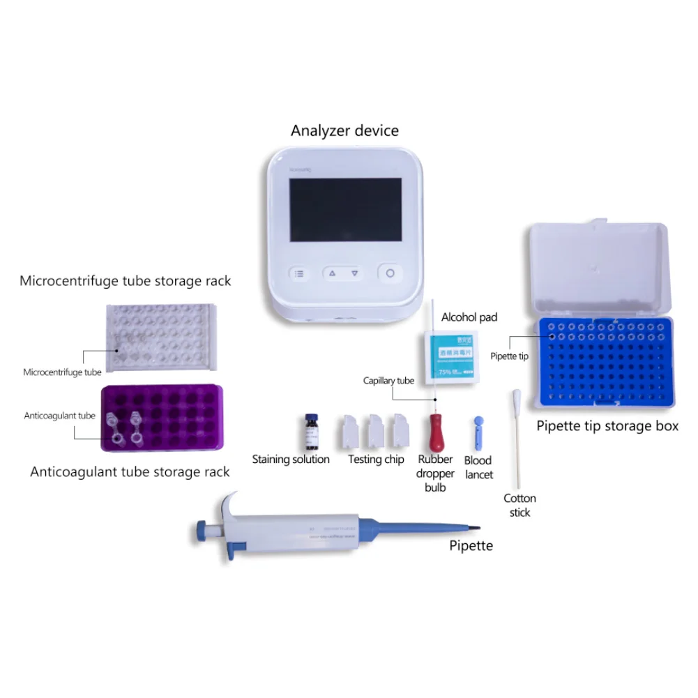 Portable Easy to Use WBC White Blood Cells Analyzer for Small Clinics