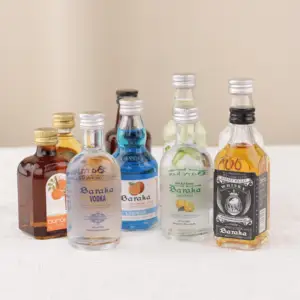 50ml Mini Liquor Wholesale Premium Vodka/Whiskey/Rum Set 24pcs/Box - OEM Accepted for Convenience Store
