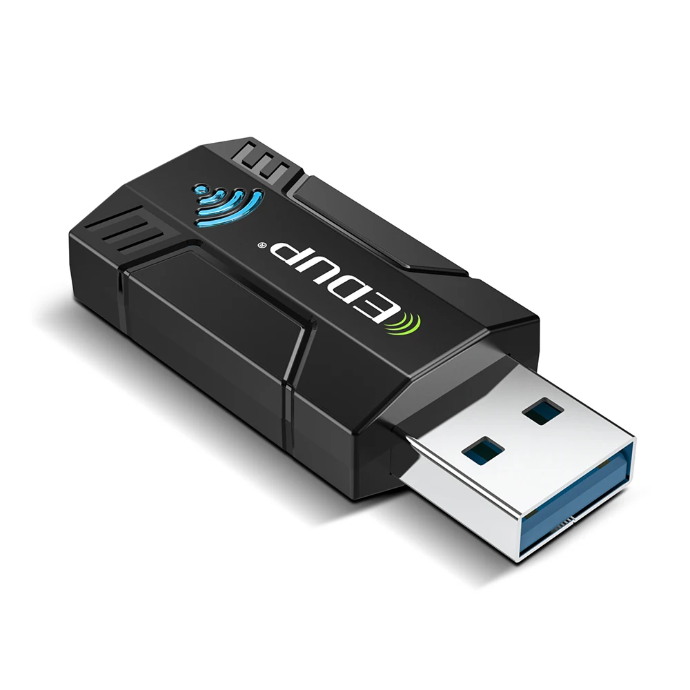 EDUP High Speed RTL8812BU AC1200Mbps Network Card Wireless USB WiFi Adapter for PC