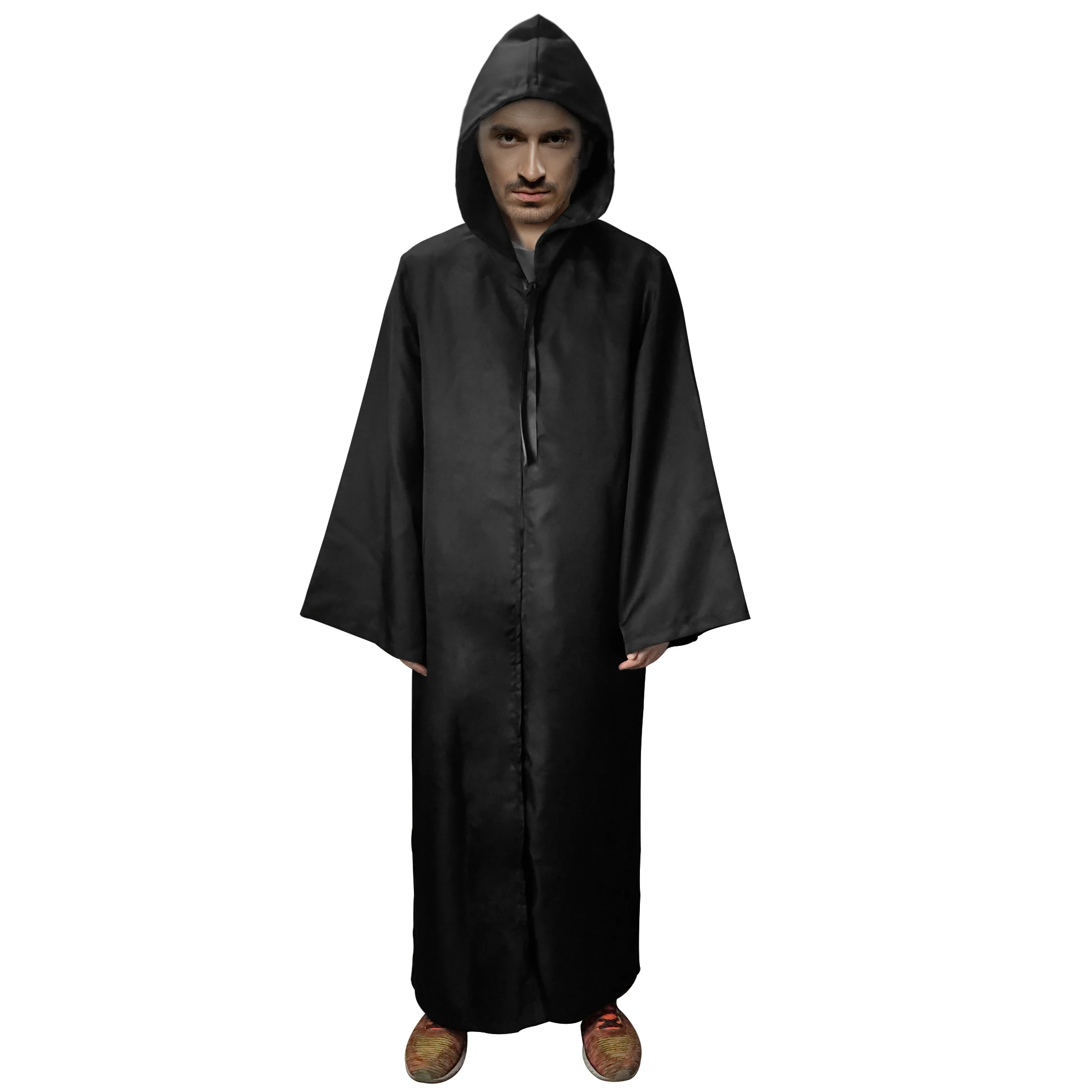 Jedi Knight Hooded Coat - Perfect for Cosplay & Occasions