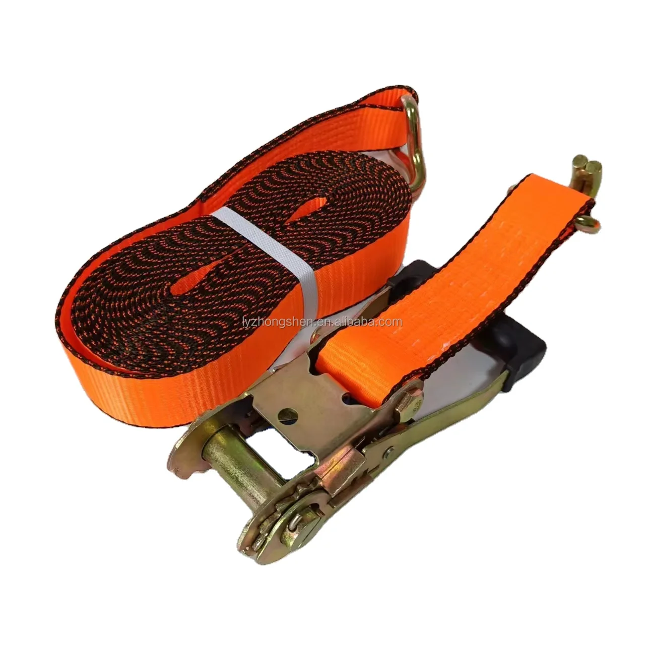 Heavy Duty Lockable Truck Binding Transport Strap Cargo Lashing Belt