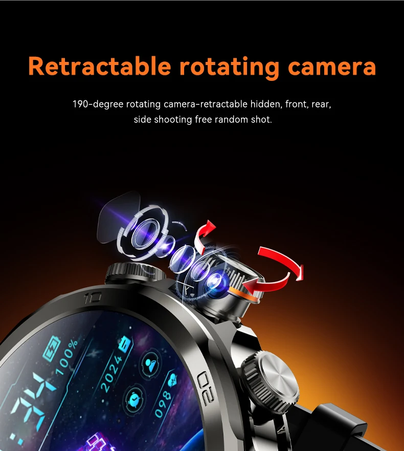 If you are searching for a supplier of a product with perfect quality control and highly competitive prices, which gives you an advantage in expanding your local market, then contact us now!  Competitive suppliers of  Global Version 3+32G Video Call Smartwatch Retractable Rotating Camera 1.95