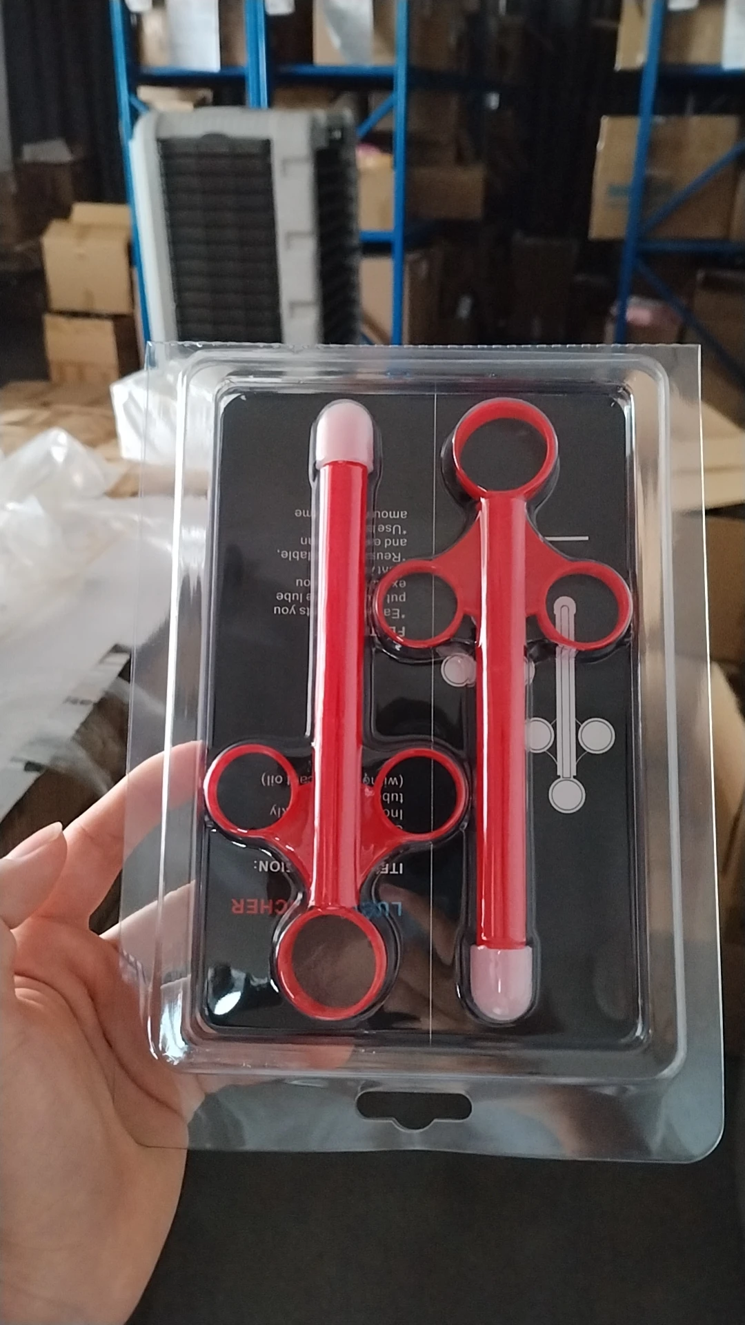 Anal Cleaner and Lubricating Oil Injector  Lube Applicator with Back Packing  Anal Cleaner Enema