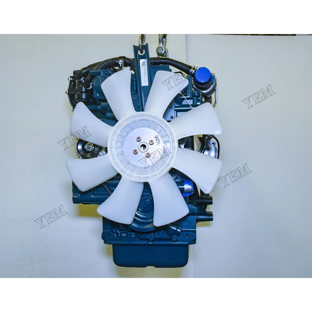 Diesel Engine Assembly 54.6KW 2700RPM For Kubota V2607-CR-TI-EW02