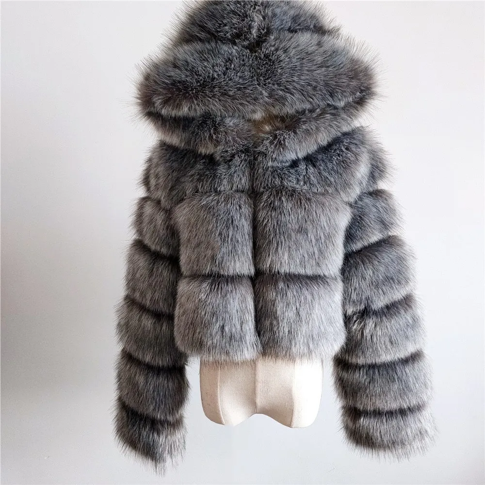 Ruban Fausse Fourrure Renard Raccoon Furryvalley - 180cm Rose Rouge Pour Couture, Capuches Et Manteaux