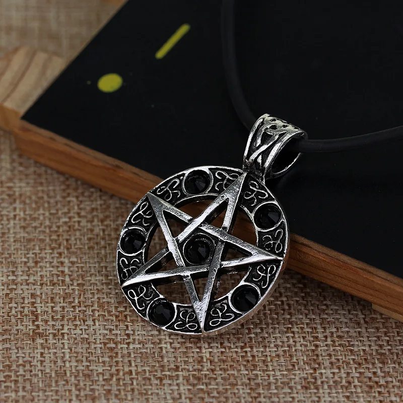 もっくん 1960sヴィンテージ シルバー925 ネックレス 五芒星 もっくん