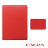 Funda roja para pasaporte