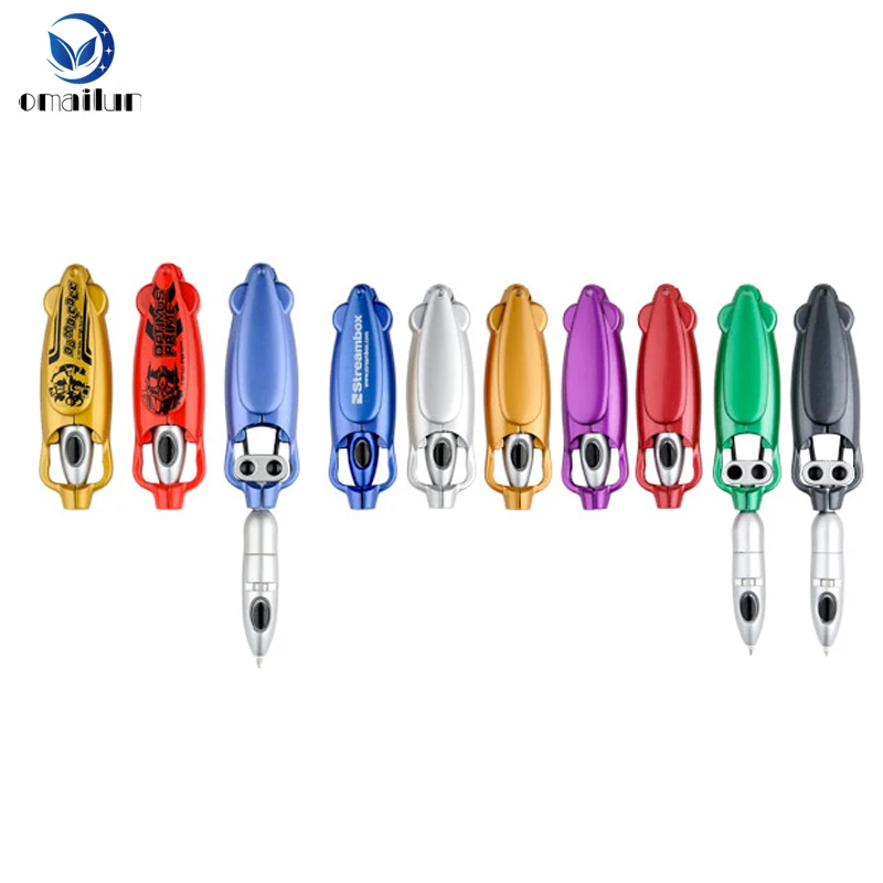 Оригинальная Пластмассовая шариковая ручка Роботизированный робот acrobat трансформаторные