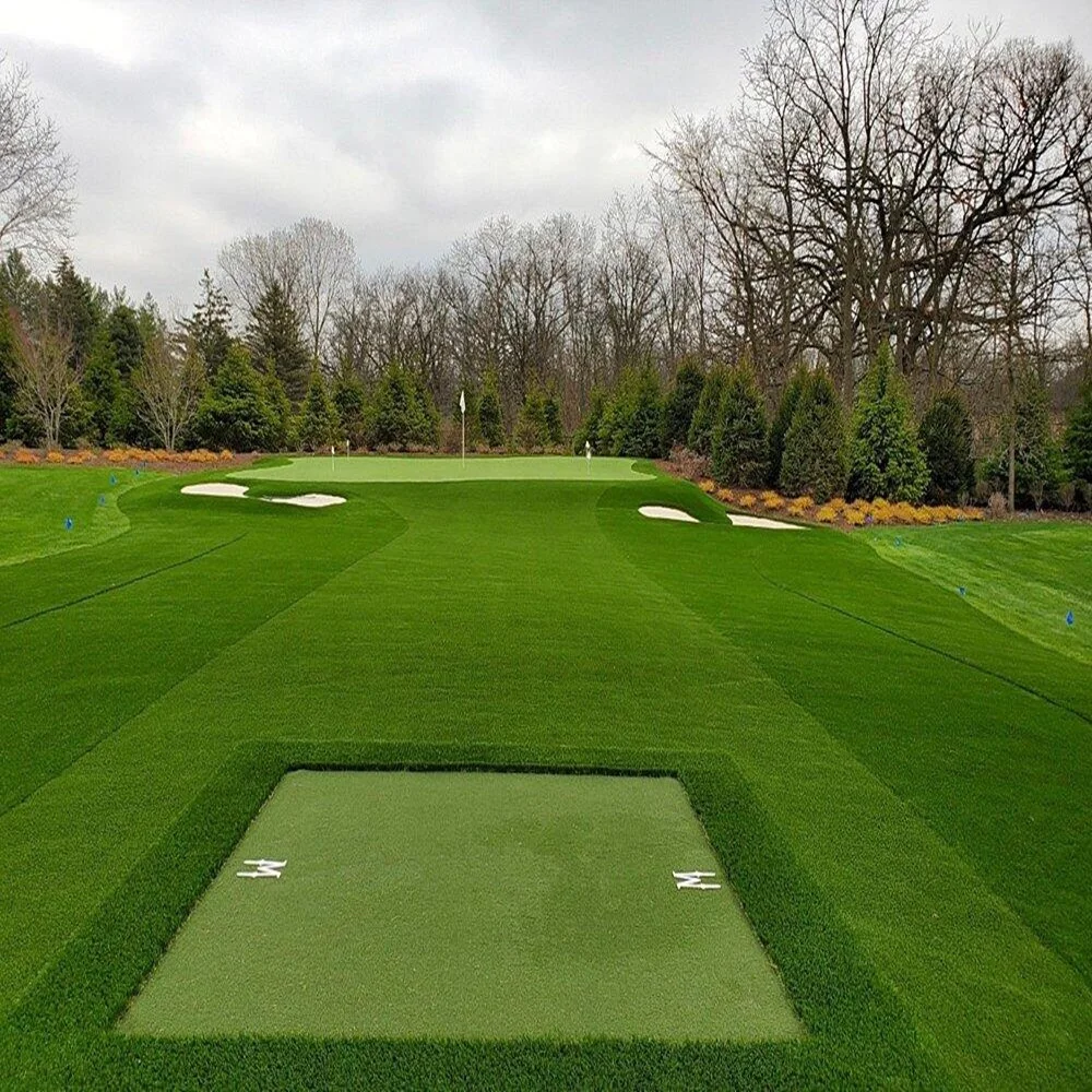 Artificial Turf Backyard Mini Golf Putting Greens