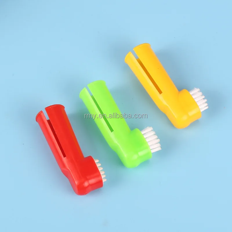 Pet Supplies Pet Dog Cats Toothbrush Toothpaste Doubleheaded