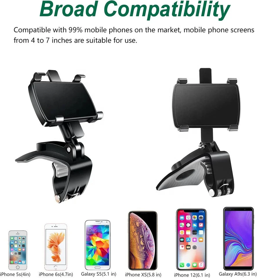 360° Rotating Car Phone Holder - Multifunctional Mount
