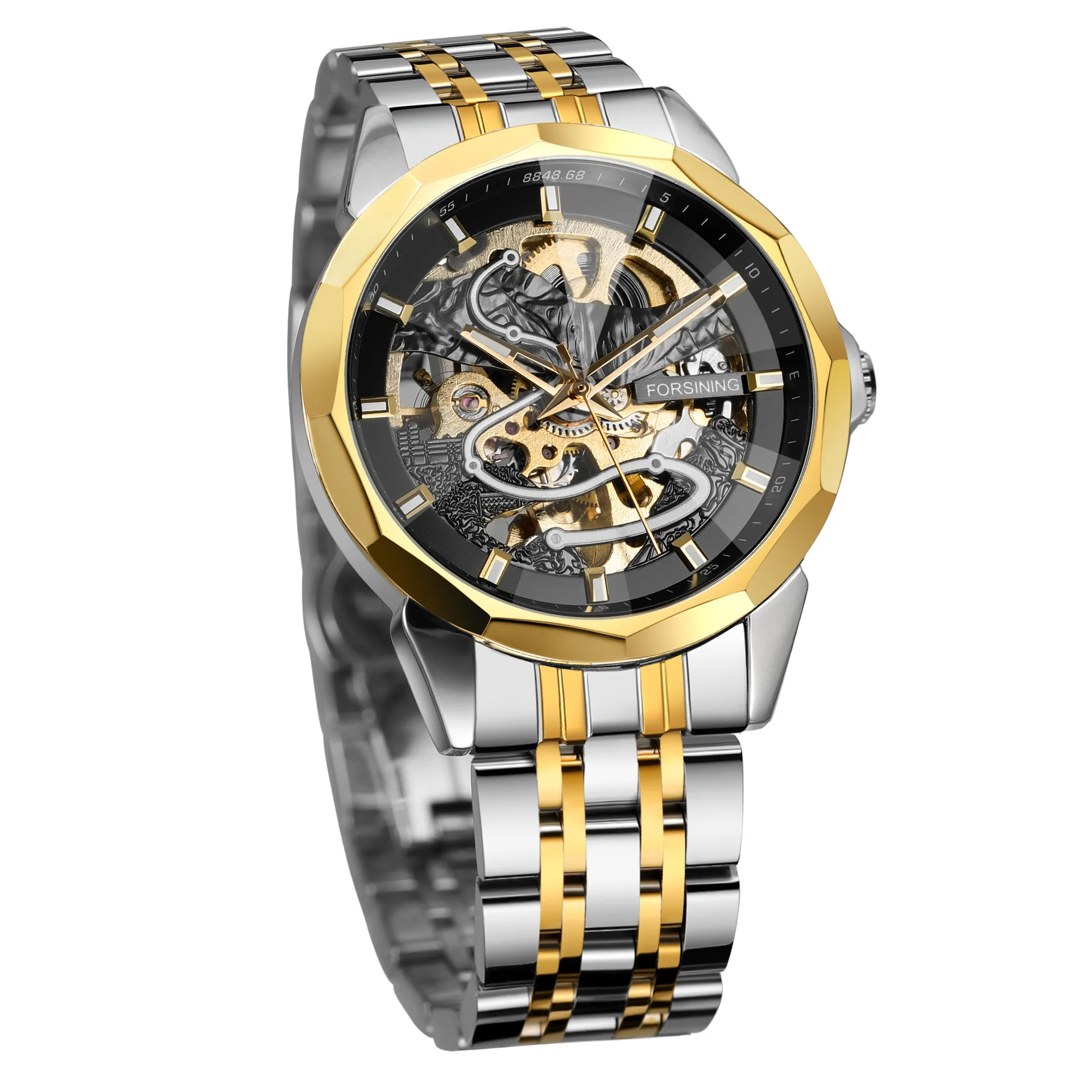 Diamond Automatic Men's Watch OM-000881