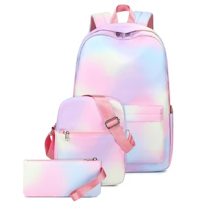 New Design pink Mochilas Ninos Children Kids Books Bag School Backpack for Girl