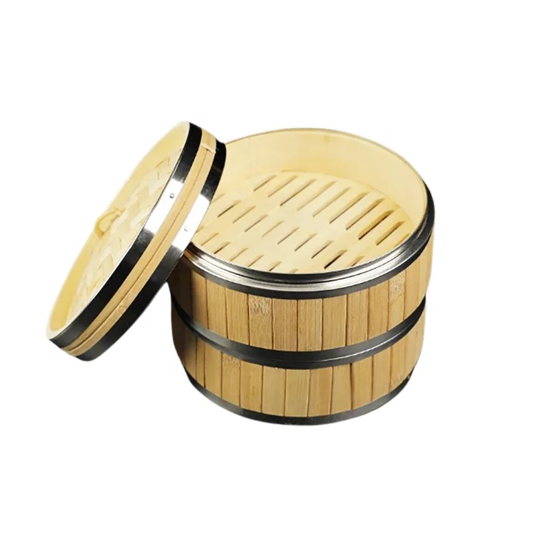 Custom 10inch Steamer With Two Layers Of Dumplings,Vegetables,Steamer