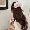 Pink cloud banana clip