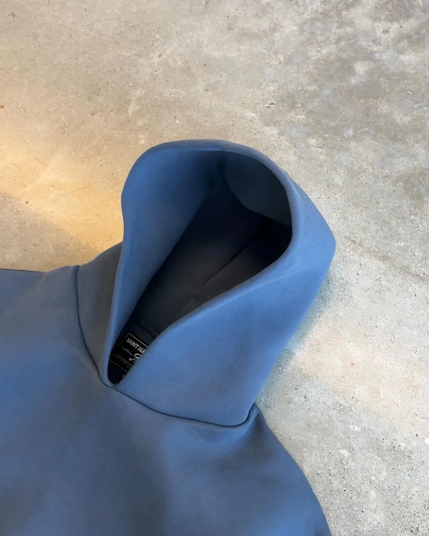 Oversized Hoodie Peso Pullover Blau Yingling Custom 800g Hoodies