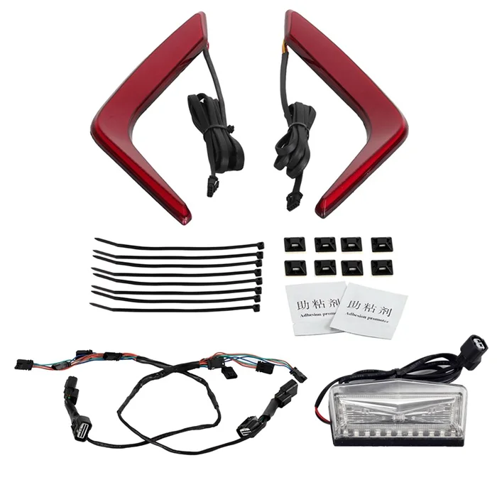 Motorcycle LED Light Kit for Honda Gold Wing GL1800 Goldwing GL 1800 F6B Decorative Reflector Signal Lamp Rear Saddlebag Light