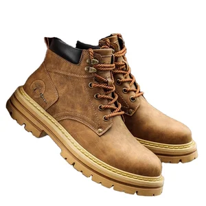 Marting boots men Huizhou high top shoes tooling English dark High street wind tactical combat snow American locomotive summer